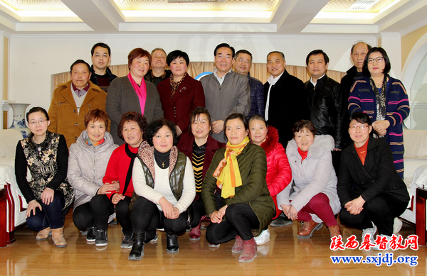 王俊牧师会见宁强县教会同工(图2)