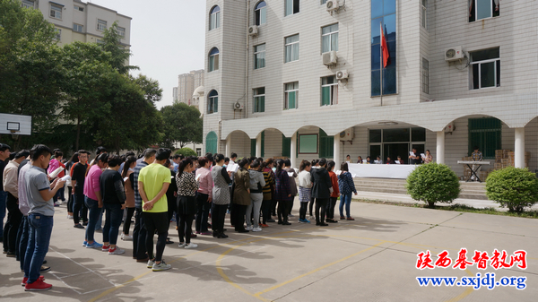 陕西圣经学校举行春季运动会开幕式(图2)