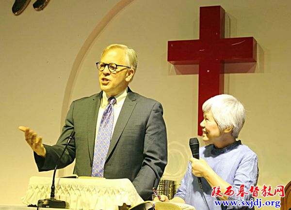 省基督教两会接待美国富勒神学院院长兰伯顿一行(图7)