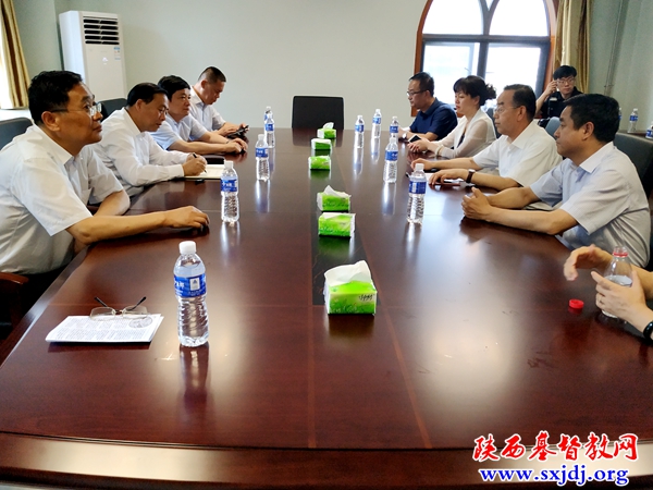 省委常委、统战部部长姜锋莅临宝鸡教会调研宗教工作