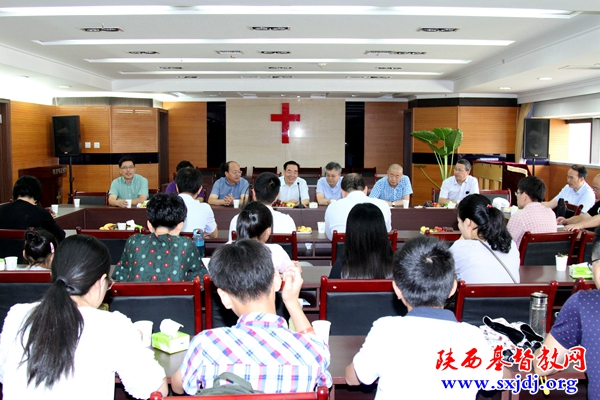 杭州市基督教两会教牧同工访问省基督教两会和圣经学校(图1)