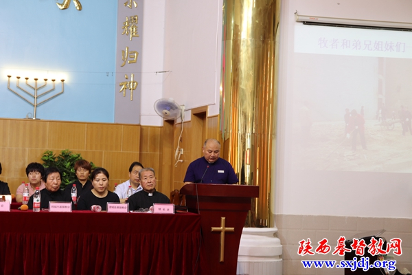 渭南市临渭区基督教会举办综合楼落成典礼(图1)
