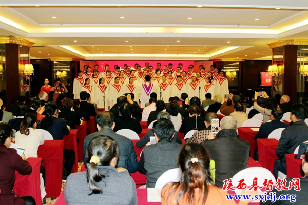 陕西省基督教纪念改革开放40周年感恩歌颂晚会在西安隆重举行(图7)