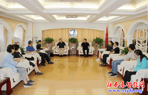 山西省委统战部一行到访省基督教两会和圣经学校