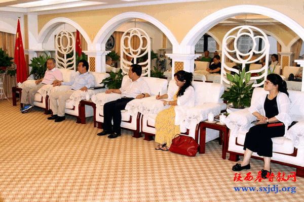 江苏省基督教两会及神学院同工访问我省基督教两会(图3)