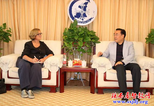 英国和爱尔兰教会联合会访问团一行到访我省教会