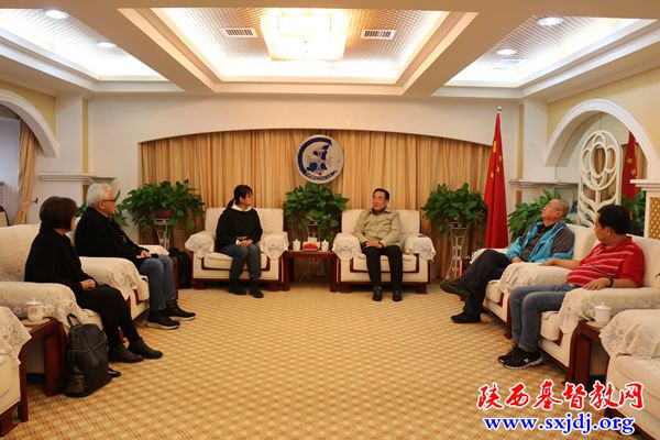 省基督教两会接待爱德基金会沈展清牧师一行