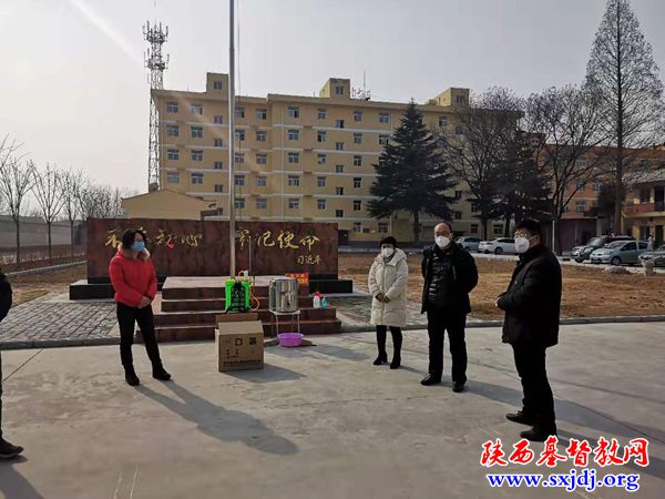 面对疫情,岐山基督教在行动