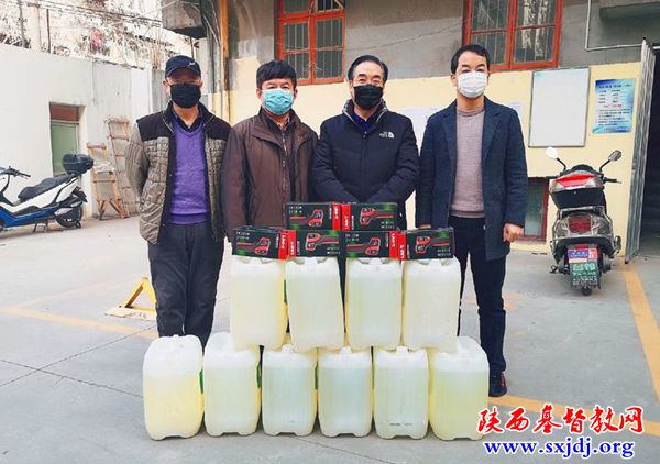 同心合意度危机，积极奉献抗病疫——陕西基督教抗击新冠肺炎系列活动之五(图1)