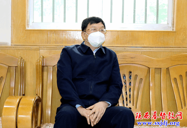 省政协副主席王卫华一行到陕西圣经学校调研指导抗击疫情工作(图4)