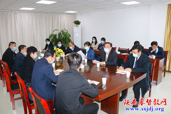 王俊牧师到韩城市教会就省政协相关提案进行协商(图5)