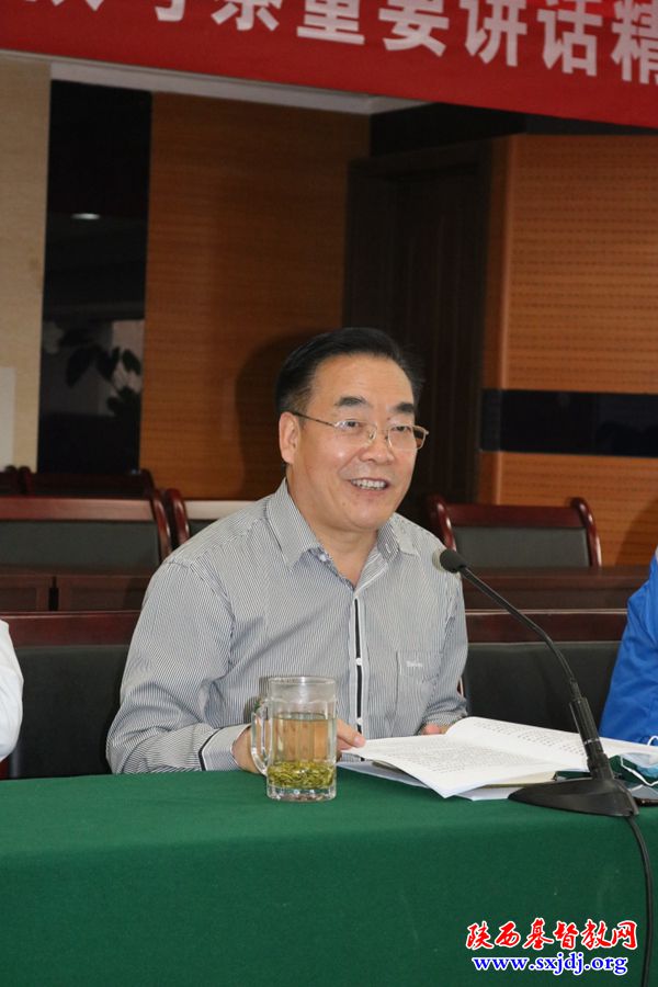 省基督教两会召开传达学习习近平总书记来陕考察重要讲话精神座谈会(图2)