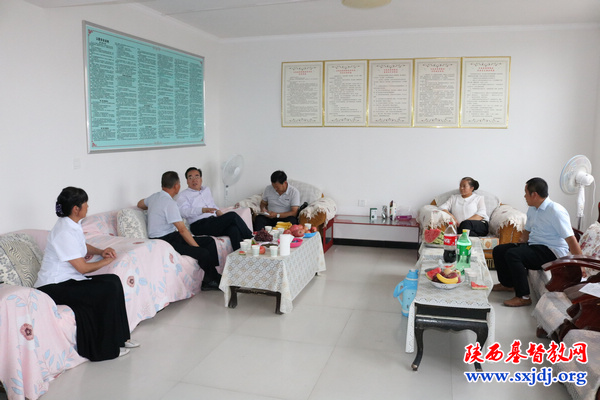 省基督教两会主席、会长王俊牧师赴商洛市教会走访调研(图16)