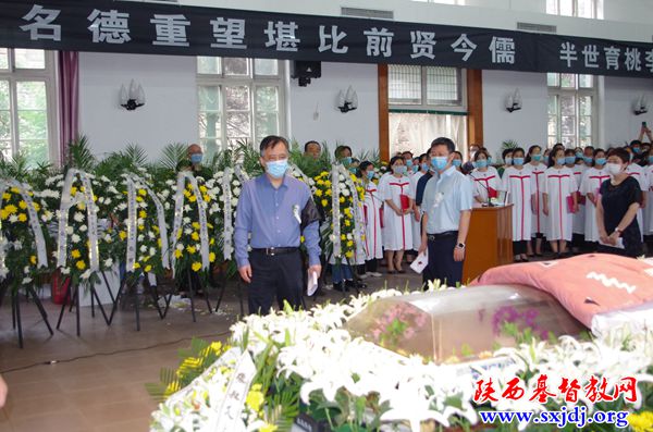 张冠儒牧师追思礼拜及追悼会在三原县基督教东关总堂举行(图9)