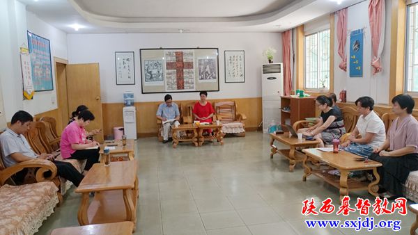 铭记历史 缔造和平 ——陕西圣经学校召开“纪念抗日战争胜利暨世界反法西斯战争胜利75周年”座谈会