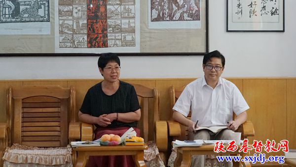 心怀感恩 共议发展 ——陕西圣经学校召开2020年秋季学期开学筹备会(图2)