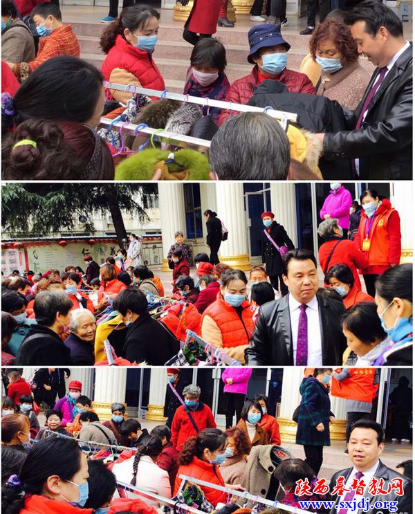 送人玫瑰  手有余香 ——汉中市汉台区教会开展2020年“感恩慈善月”活动