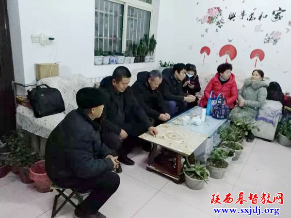 宝鸡市基督教两会负责同工到陇县聚会点牧养探访(图2)