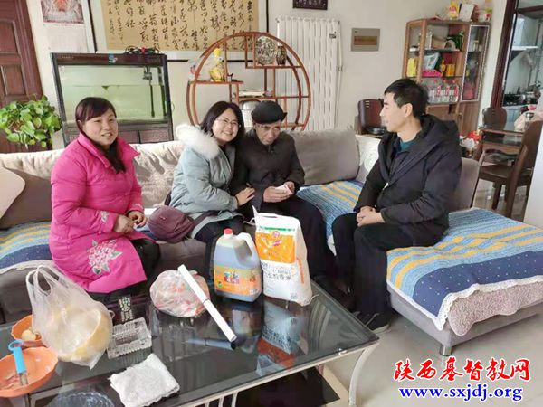 寒冬送温暖 爱系你我他 ——岐山县基督教会开展看望老年信徒及扶贫帮困爱心活动