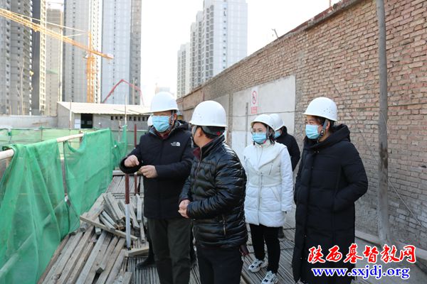 省基督教两会主席、会长王俊牧师赴西安丈八基督教堂指导工作