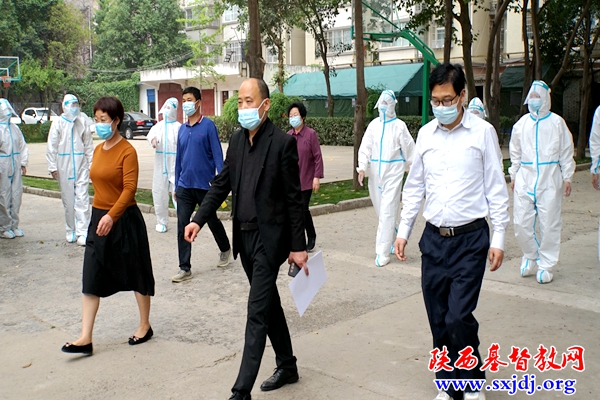 陕西圣经学校进行新冠肺炎疫情应急处置演练(图6)