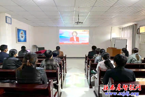 喜迎二十大 奋进新征程——省基督教两会认真组织全省教会收看“党的二十大”开幕会现场直播（二）(图6)